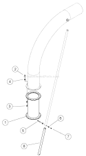 Page H Diagram and Parts List for DL8390  Bear Cat Chipper Shredder